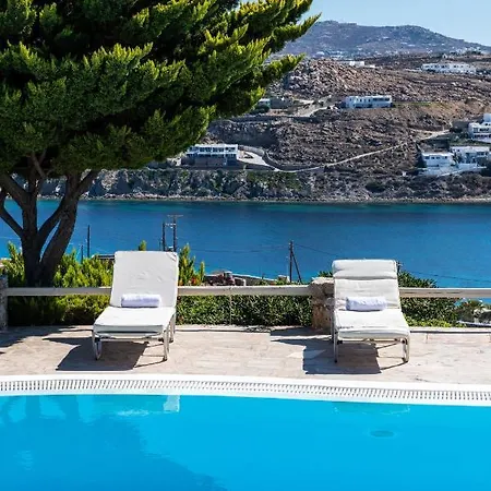 Yalos Mykonos Ornos Pouli Private W Shared Swimming Pool Apartment *