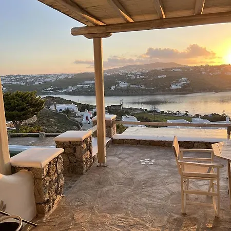Yalos Mykonos Ornos Pouli Private W Shared Swimming Pool Apartment *